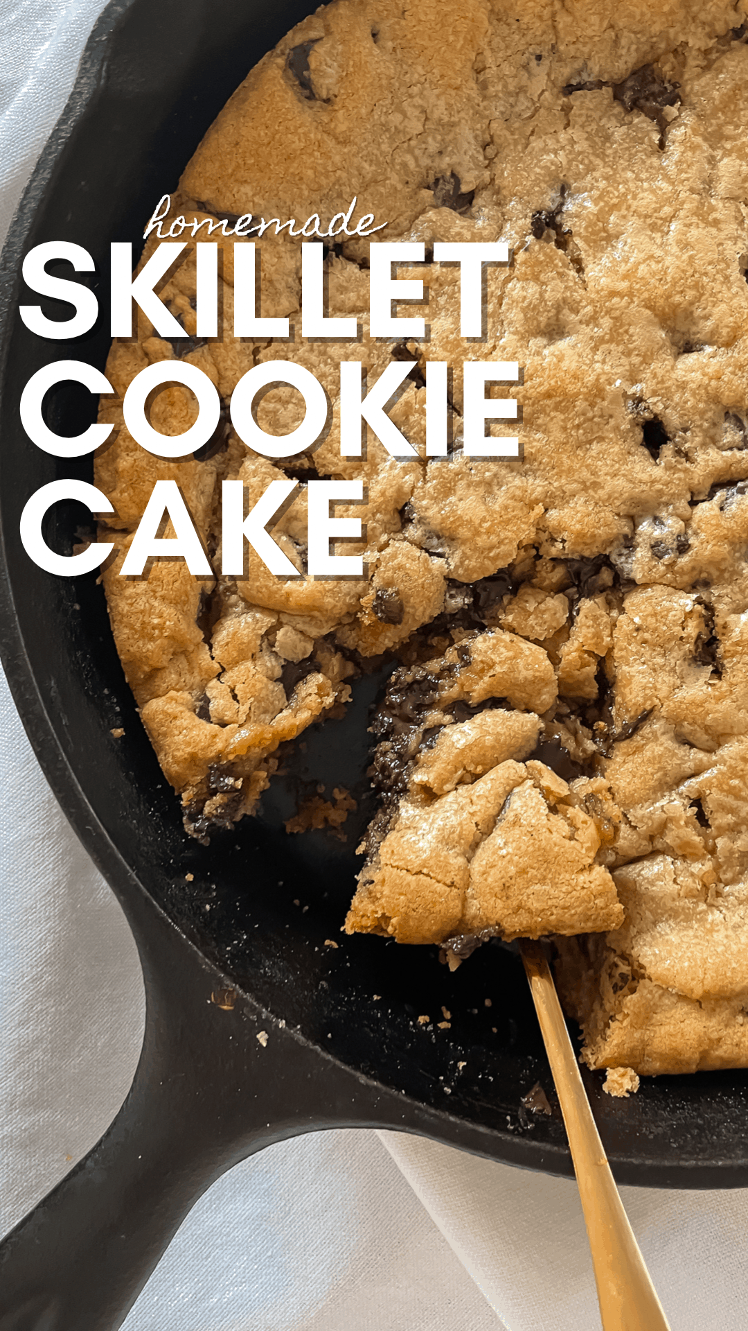 Skillet Cookie Cake